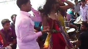 Desi indian Girl dance on boot