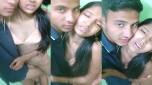 Desi college girl's first time getting her pussy licked and fingered