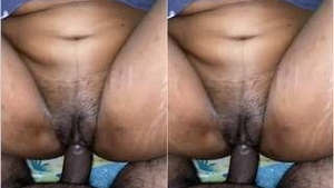 Lankan babe sucks and fucks a dick