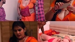 Desi hot Bhabhi blackmail sex Indian porn music video