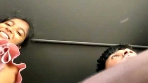 Indian girl gets fucked in a car by a guy
