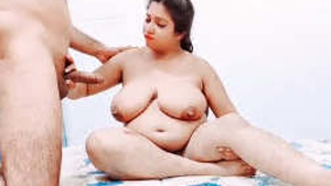 Watch as a horny wife gives blowjobs and gets fucked in a steamy video