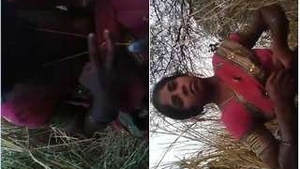 Desi Bhabha's exclusive outdoor oral sex and client penis disposal