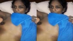 Lustful Sri Lankan wife gives her husband a hard fucking