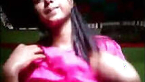 Cute desi indian girl with boobs