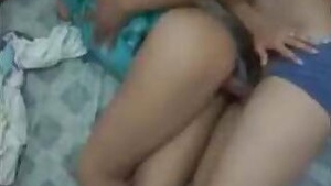 Desi Wife Fucked Hard In A Tight Spooning Sex Position