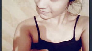 Cute Desi indian Girl Shows Boobs