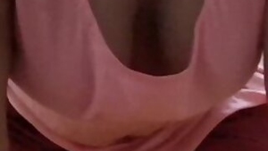 Desi girl boobs press