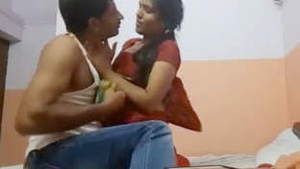 Gigi Sali enjoys sucking boobs in masturbation video