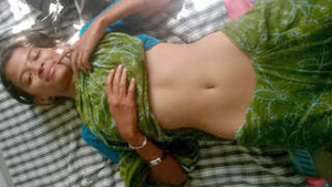 Cute Indian girl gives a BJ and fucks herself with her fingers