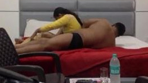 Indian wife and client have loud sex in hotel room with clear audio
