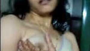 Nandita, an Indian goddess, proudly displays her enticing figure and sultry physique.