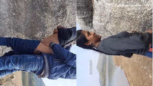 Desi wife enjoys outdoor sex in exclusive video