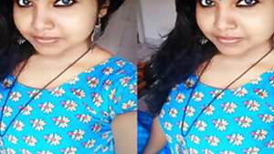 Indian wife has sexy XXX boobs to reveal on camera for sex addicted guys