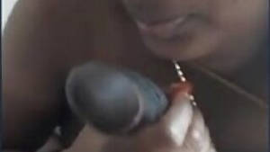 Desi girl giving hot blowjob and handjob to her Tution master