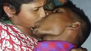 Hot indian lover kissing and romance