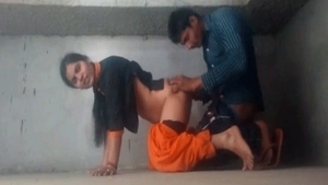 A woman of Indian descent has intense sexual relations with her colleague