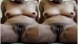 Indian wife flaunts her breasts and vagina in exclusive video