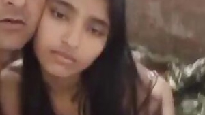 Desi couple drinks beer and the guy waits for the moment to have sex