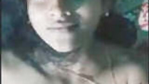 Hottie girl showing boobs and pussy