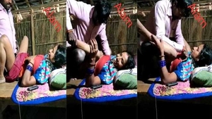 An Indian woman's spouse has sex with the loan shark