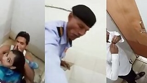 Indian wife Desi lover caught on tilet