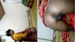 Horny Bhabhi takes it hard in her ass and gets covered in cum