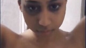 sexy white girl Bathing