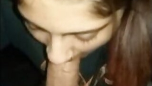 Beautiful bhabi sensual blowjob