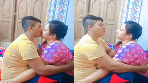 Exclusive footage of Desi Bhabhi's passionate kissing session