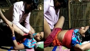 Village babe gets naughty in Dehati village MMS video