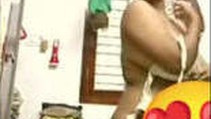 Part 1 of Desi bhabhi's steamy VC session in a tanker