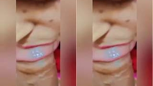 Indian girl's exclusive amateur blowjob part 2