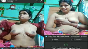 Lustful Indian Bhabhi reveals her big boobs and delicious pussy