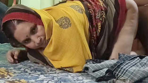 Salu Bhabhi's oral and vaginal sex in part 1 of the video
