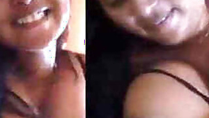 Indian cutie plays with her nice XXX curves has solo sex being alone at home