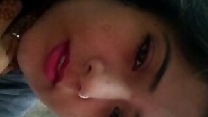 Cute bhabi non nude selfie for lover