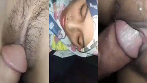 Teen hijabi girl enjoys passionate sex with lover
