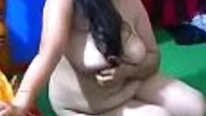 BBW big boobs desi aunty hardcore sex with Tamil boy